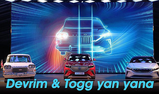 Devrim ve Togg yan yana! Devrim mühendislerine saygıyla...