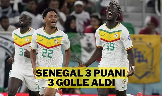 Dünya Kupası A gurubunda Senegal Katar'ı 3-1 mağlup etti
