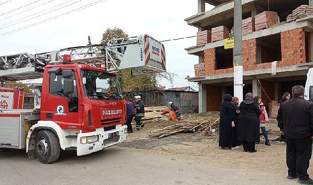 Düzce'de intihar girişimini polis engelledi