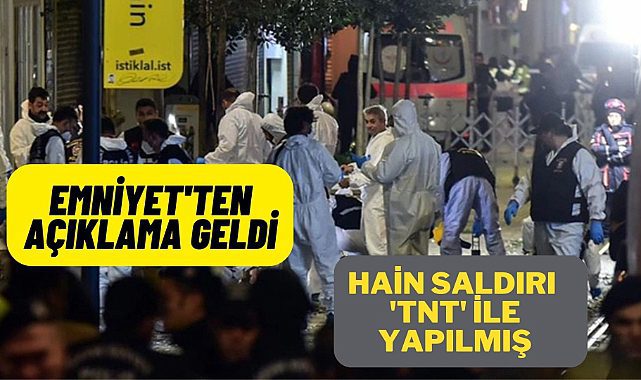 EGM inceledi, patlama saldırısı TNT ile yapılmış