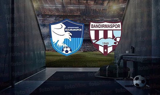 Erzurumspor Bandırmaspor maçı canlı izle! TRT Spor TFF 1. Lig Erzurumspor Bandırmaspor maçı canlı izle