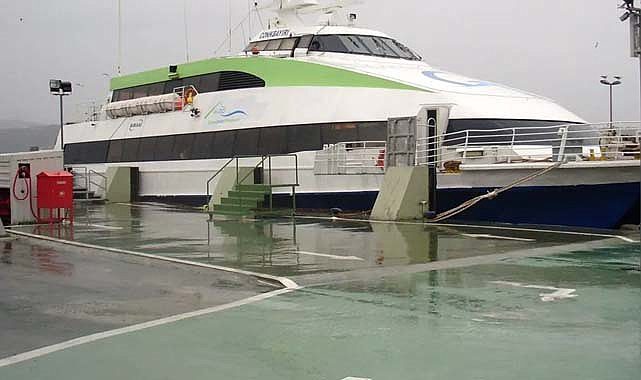 Etkili Lodos deniz seferlerini aksattı! Bursa-İstanbul  deniz otobüsü seferleri iptal...