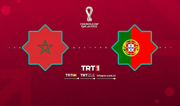 Fas Portekiz canlı izle! TRT1 Fas Portekiz Dünya Kupası çeyrek final maçı canlı izle! TRT1 canlı