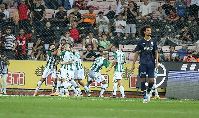 Fener liderliği Konya'da Bıraktı.