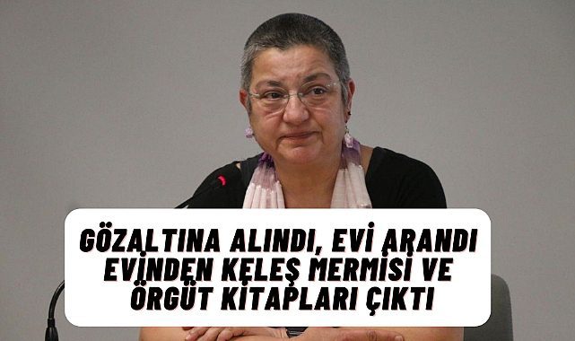 Fincancı'nın  ev aramasında, evinden çıkanlar şok etti