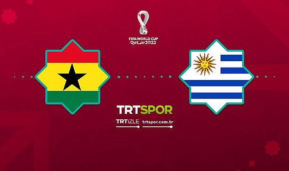 Gana Uruguay canlı izle! TRT Spor Gana Uruguay Dünya Kupası maçı canlı izle