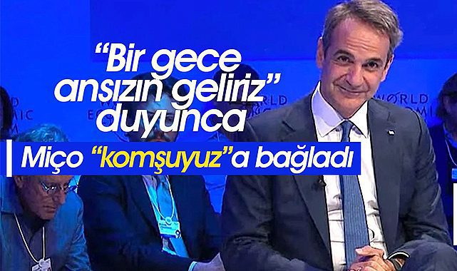 Geri bastı! Miçotakis'ten Türkçe mesaj var