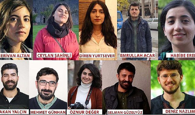 Gözaltına alınan 9 gazeteci tutuklandı