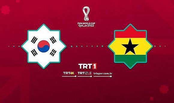 Güney Kore Gana maçı canlı izle! TRT 1 Güney Kore Gana Dünya Kupası maçı canlı izle