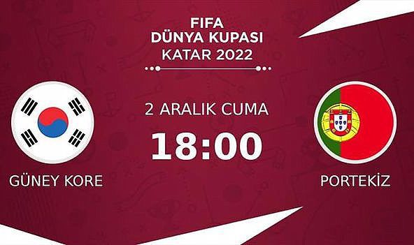 Güney Kore Portekiz canlı izle! TRT 1 Güney Kore Portekiz Dünya Kupası maçı canlı izle