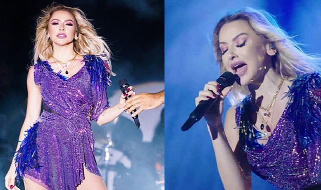 Hadise konser sırasında sahnede ağladı!