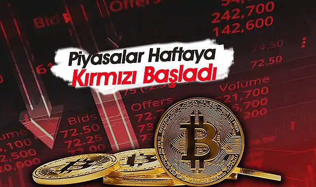 Haftaya kırmızı giren Bitcoin (BTC) ve Ethereum (ETH) ile alatcoinler için çöküş haftası olabilir!