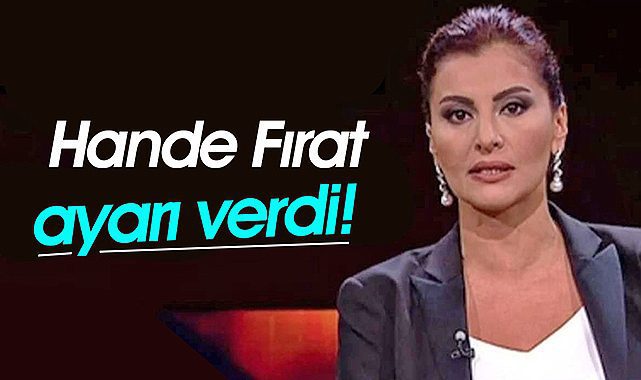 Hande Fırat "Zavallısınız" dedi ekledi: "Pis ellerinizi bu ülkenin üzerinden çekin"