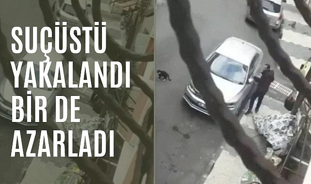 Hırsızdan pes dedirten tepki! "Bir parça alacağım zehir ettiniz"