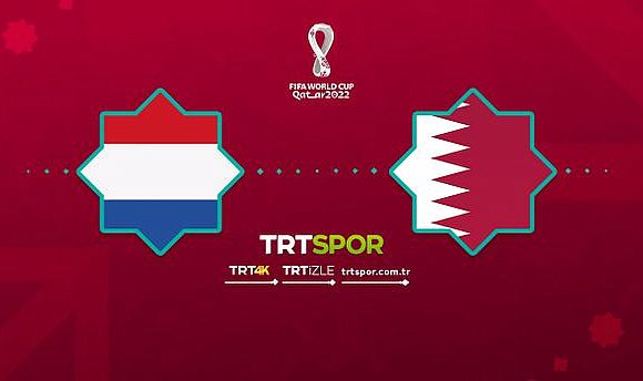 Hollanda Katar maçı canlı izle! TRT Spor Hollanda Katar Dünya Kupası maçı canlı izle