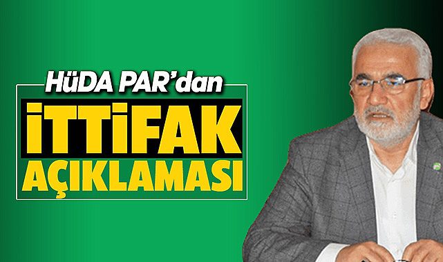 HÜDA PAR Başkanı Yapıcıoğlu, Hamburg'dan ittifak mesajı verdi