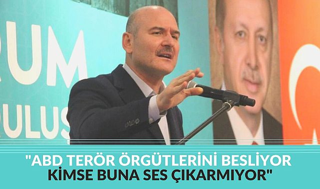 İçişleri Bakanı Süleyman Soylu Erzurum'da açıklamalarda bulundu