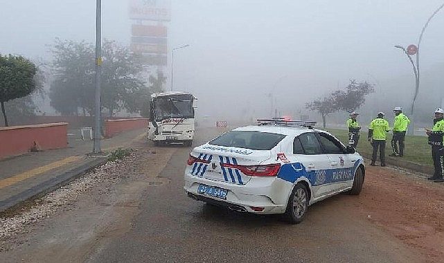 Edirne'de iki midibüs çarpıştı! 20 kişi yaralı