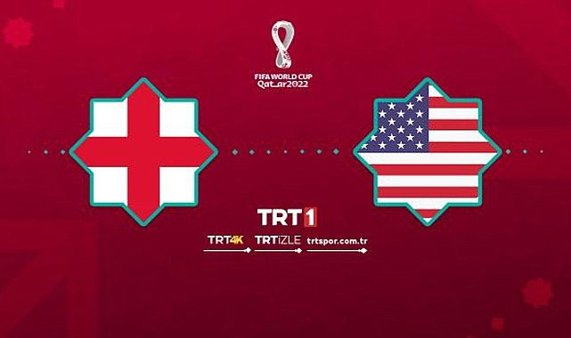 İngiltere ABD maçı canlı izle! TRT 1 İngiltere Amerika Dünya Kupası maçı canlı izle