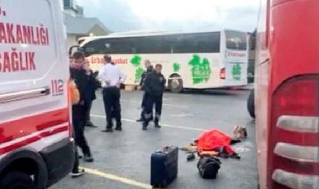 İstanbul Alibeyköy Cep Otogarı'nda feci kaza