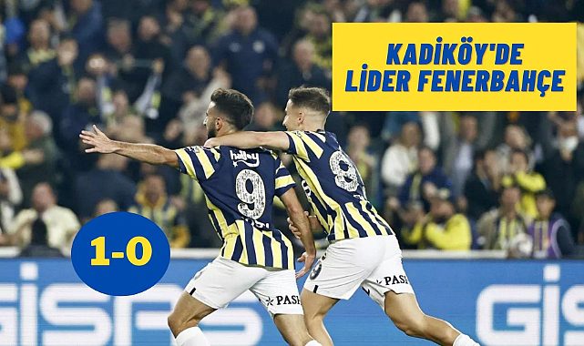 Kadiköy'de zirve Fener'in