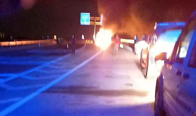 Karaman'da askeri araç devrildi, alev aldı: 3 asker yaralı