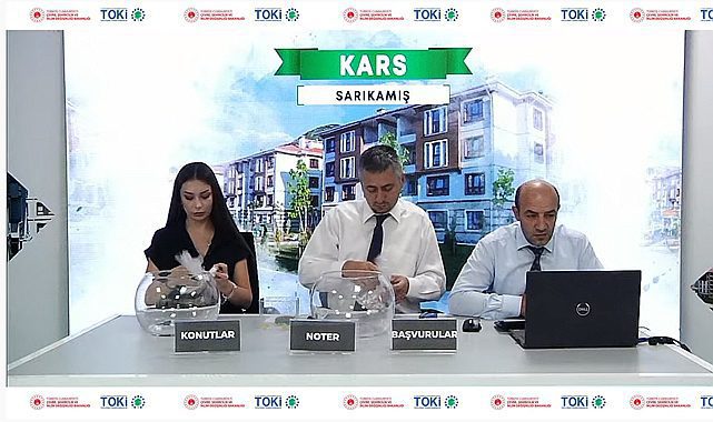 Kars Sarıkamış Erenler TOKİ kura çekilişi sonuçları