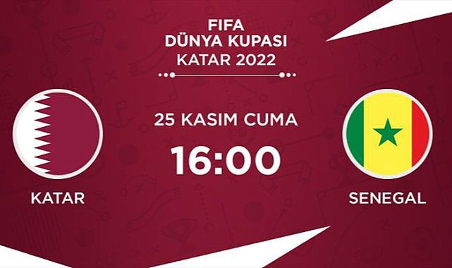 Katar Senegal maçı canlı izle! TRT 1 Katar Senegal Dünya Kupası maçı canlı izle
