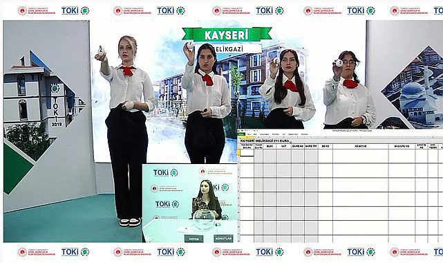 Kayseri Melikgazi TOKİ konutlarında 18 konut için 8 Bin kişi kura heyecanı yaşadı! TOKİ Kayseri Melikgazi kura sonuçları isim listesi