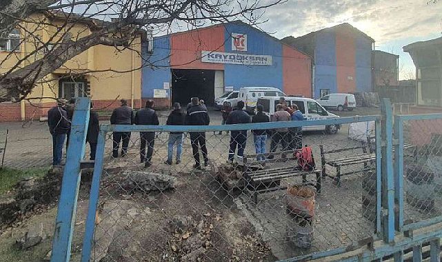 Kayseri&#039;de başı pres makinesine sıkışan işçi can verdi