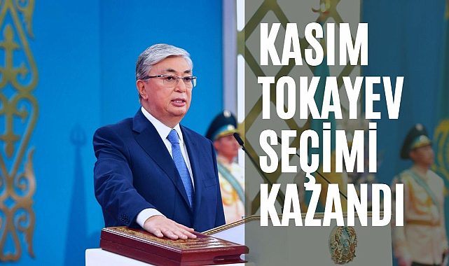 Kazakistan'da seçimleri Tokayev kazandı