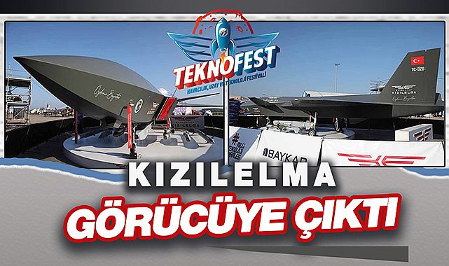 KIZILELMA MİUS 2022 Samsun Teknofest alanında ilk kez milyonların karşısına çıktı