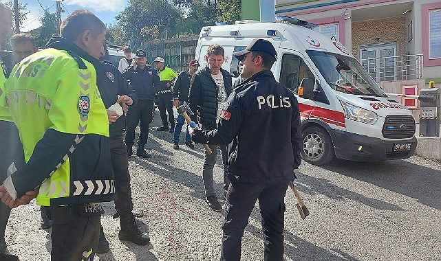 Komşuların baltalı çanak anten kavgası pes dedirtti
