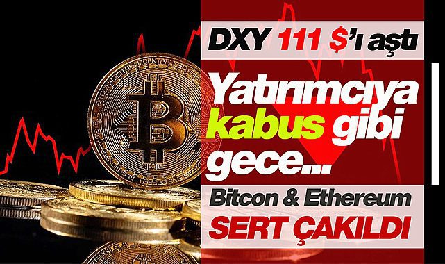 Kripto para piyasalarında kabus gecesi! FED açıkladı Bitcoin, Ethereum ve piyasalar çok sert sallandı