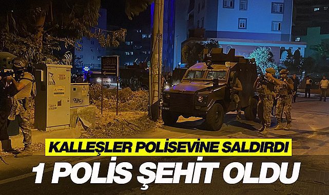 Mersin Mezitli'de son dakika Polisevine terör saldırısı! Kalleşler böyle saldırdı...