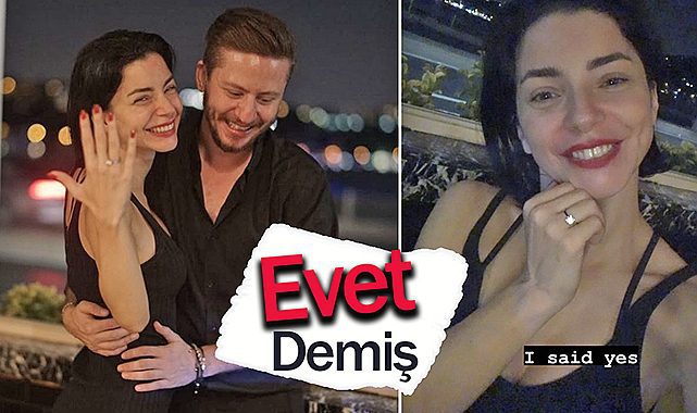 Merve Boluğur "I said yes" dedi yüzüğü işaret etti! Dj Mert Aydın'ın evlilik teklifi sonrası bu paylaşım sosyal medyayı yıktı geçti