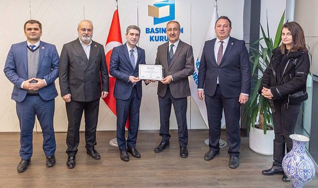 MÜSİAD Basım Yayın ve Medya Sektör Kurulu, Basın İlan Kurumu Başkanı Cavit Erkılınç'ı ziyaret etti