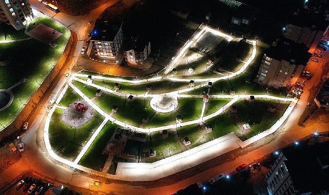OBB&#039;nin Erguvan Park&#039;ı göz kamaştırıyor