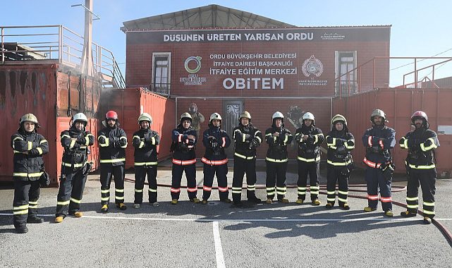 OBİTEM itfaiye teşkilatına güç katıyor