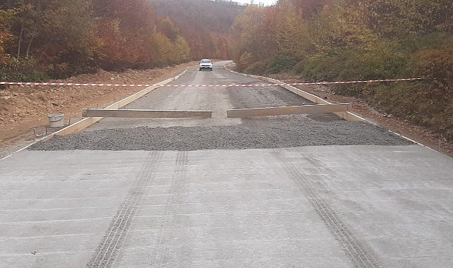 Ordu Akkuş'da Salman Mahallesine Betol Yol geliyor