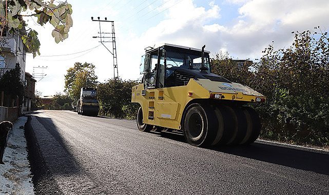 Ordu'da Altınordu ilçelerinde asfalt seferberliği