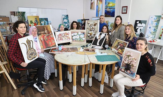 Ordu Örmek'ten Japonya'ya evlere 'Rölyef' eserler
