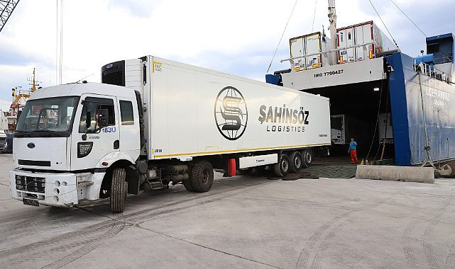 Ordu Ünyeport'da Ro-Ro seferleri sürüyor