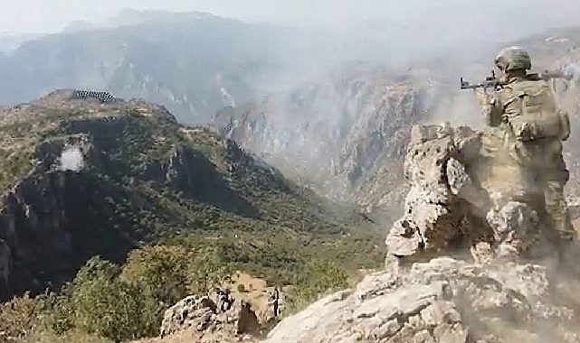 Pençe Kilit bölgesinde 3 PKK&#039;lı terörist etkisiz