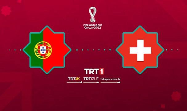 Portekiz İsviçre canlı izle! TRT 1 Portekiz İsviçre dünya kupası maçı canlı izle