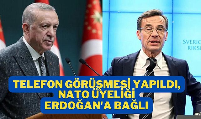 Recep Tayyip Erdoğan İsveç Başbakanı Ulf Kristersson ile telefonda görüştü