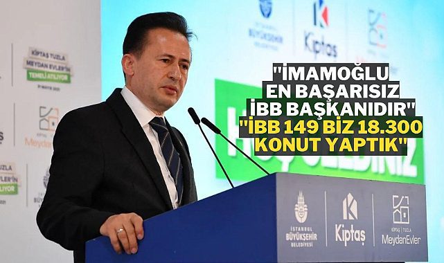 Şadi Yazıcı'dan Ekrem İmamoğlu'na rakamlarla cevaplar ..