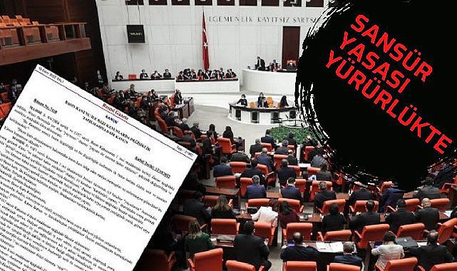 Sansür Yasası yürürlükte! Resmi Gazete'de yayımlandı
