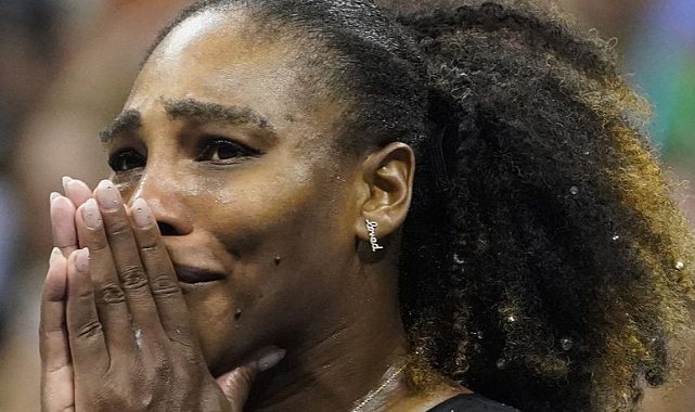 Serena Williams efsanesi gözyaşlarıyla veda etti