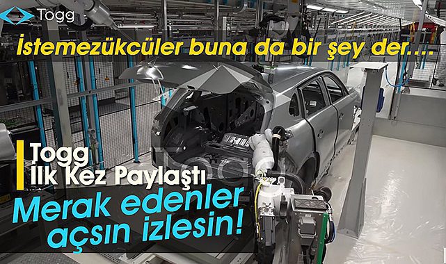Togg Gemlik fabrikasında Akıllı Cihaz böyle üretiliyor